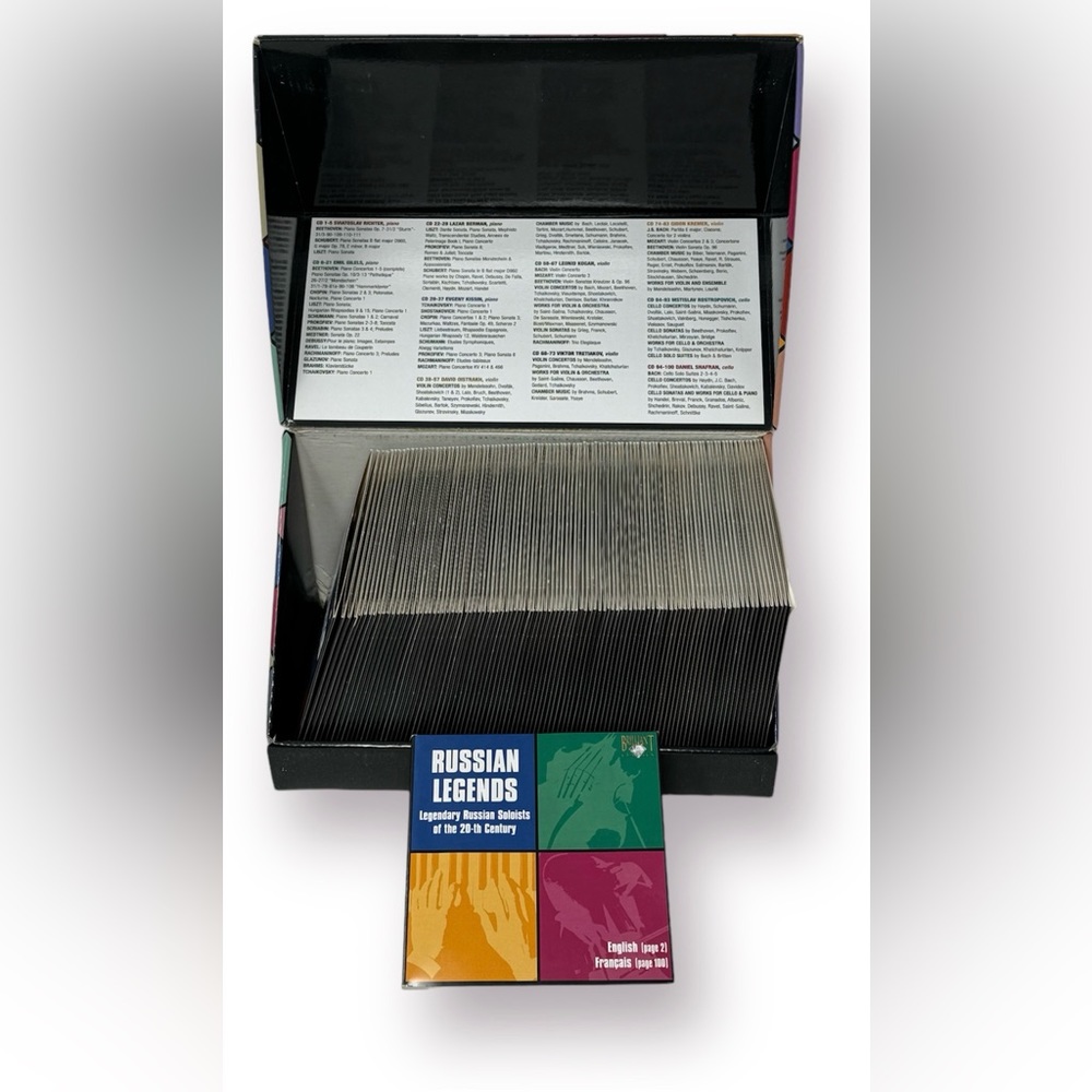 Russian Legends “Legendary Russian Soloists of the 20th Century” 100 CD Box - Picture 4 of 14